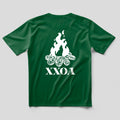 T-shirt Loup Vert Bouteille
